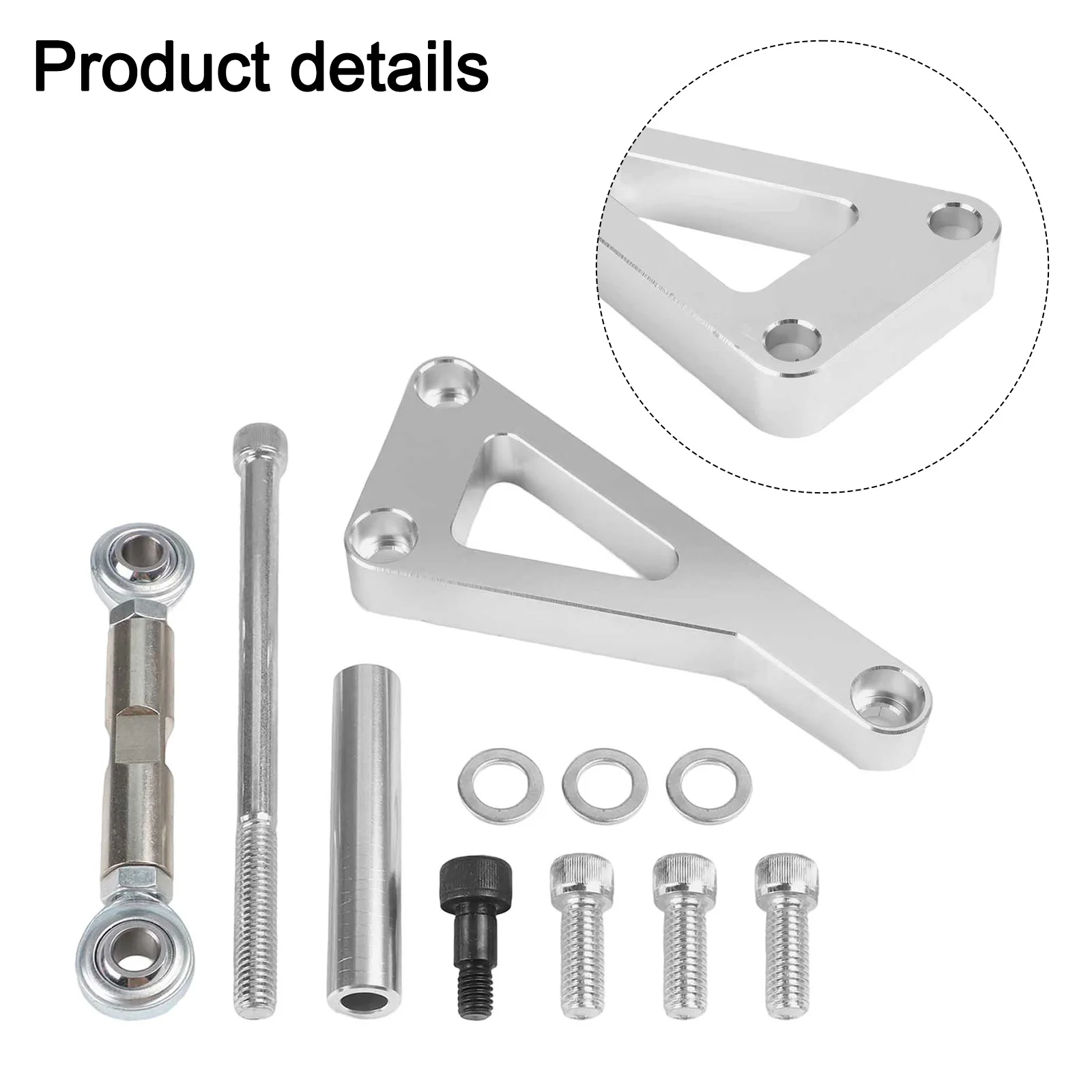 Automotive Bracket Set 21.5*11*3.5 Water Pump Alternator Kit Engine Reliability Fit High Compatibility Metal Construction
Automotive Bracket Set 21.5*11*3.5 Water Pump Alternator Kit Engine Reliability Fit High Compatibility Metal Construction