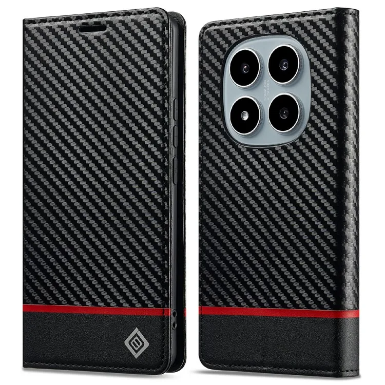 LC.IMEEKE For Xiaomi Redmi Note 14 Pro 4G Case Carbon Fiber Texture Phone Cover Stand Card Holder - Horizontal Stripe
LC.IMEEKE For Xiaomi Redmi Note 14 Pro 4G Case Carbon Fiber Texture Phone Cover Stand Card Holder - Horizontal Stripe