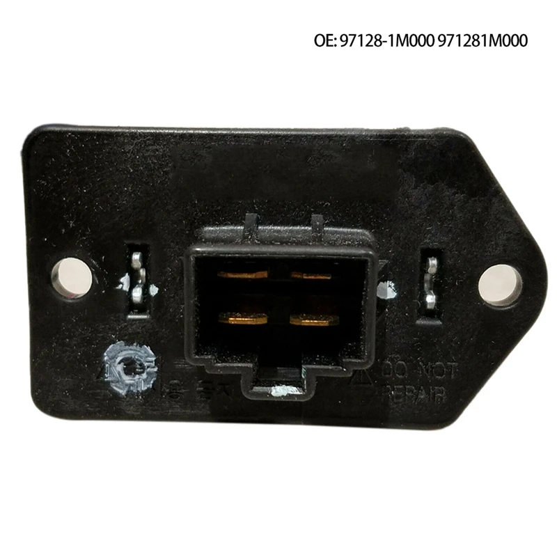 Car Blower Motor Resistor Air Conditioning Cold Air Warm Fan Resistor For Kia And Hyundai 97128-1M000 971281M000
Car Blower Motor Resistor Air Conditioning Cold Air Warm Fan Resistor For Kia And Hyundai 97128-1M000 971281M000