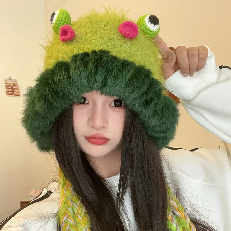 Cartoon Autumn Winter Cute Funny Monster Horn Women Hat Outdoor Adult Warm Lei Feng Cap Women Ear Protection Hat Girls Fun Caps
Cartoon Autumn Winter Cute Funny Monster Horn Women Hat Outdoor Adult Warm Lei Feng Cap Women Ear Protection Hat Girls Fun Caps