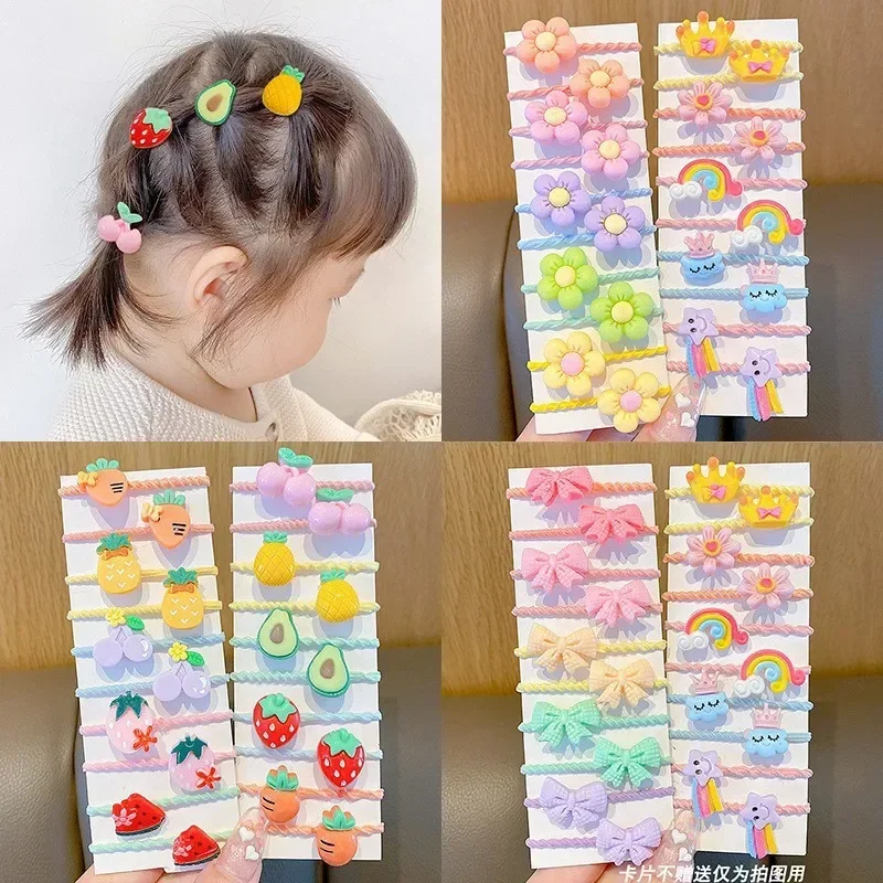 10pcs/Set Rubber Band for Children Cartoon Hair Band New High Elasticity Sweet Cute Baby Hair Rope Girls Hair Accessories
10pcs/Set Rubber Band for Children Cartoon Hair Band New High Elasticity Sweet Cute Baby Hair Rope Girls Hair Accessories