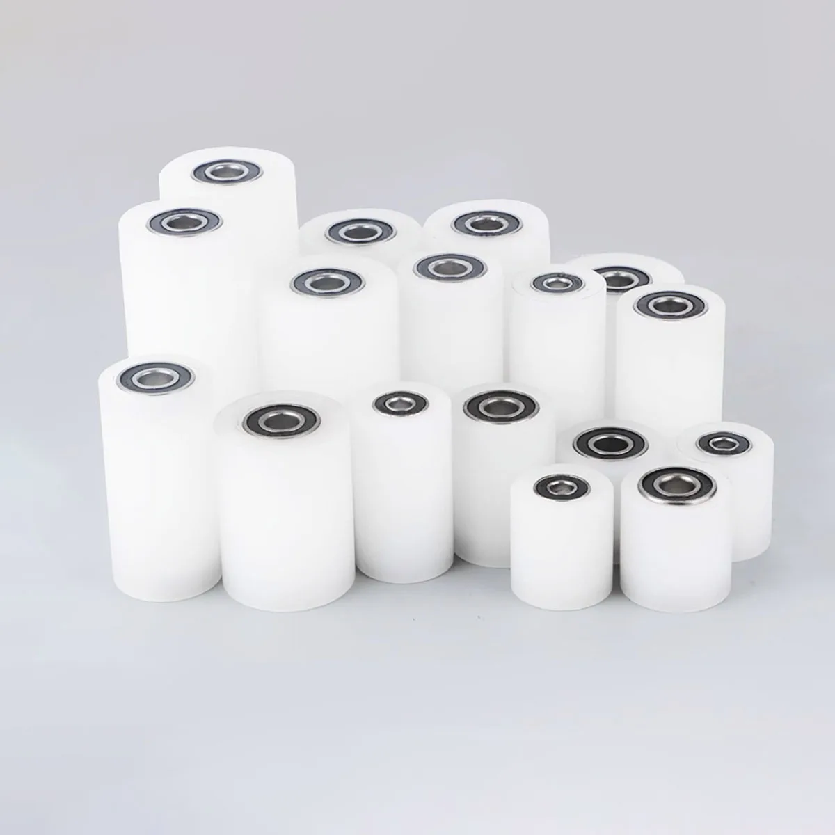 Conveyor Belt Nylon Bearing Pulley / Wear-Resistant Guide Pulley Accessories
Conveyor Belt Nylon Bearing Pulley / Wear-Resistant Guide Pulley Accessories