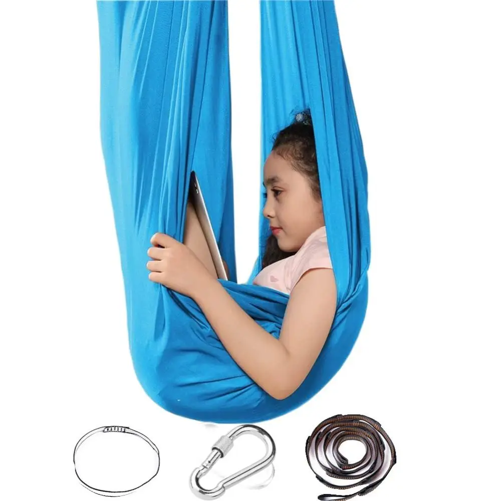 Portable Elastic Kid Swing Breathable Soft Sensory Swing 150x280cm Washable Pod Swing Chair Indoor
Portable Elastic Kid Swing Breathable Soft Sensory Swing 150x280cm Washable Pod Swing Chair Indoor