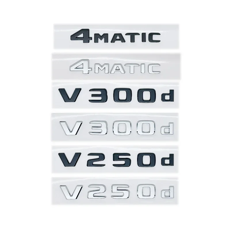 3D NIGHT EDITION Emblem for Mercedes Benz V-Class W447 V260L V200d V220d V250d V300d V350d Fender & Trunk Logo Sticker
3D NIGHT EDITION Emblem for Mercedes Benz V-Class W447 V260L V200d V220d V250d V300d V350d Fender & Trunk Logo Sticker