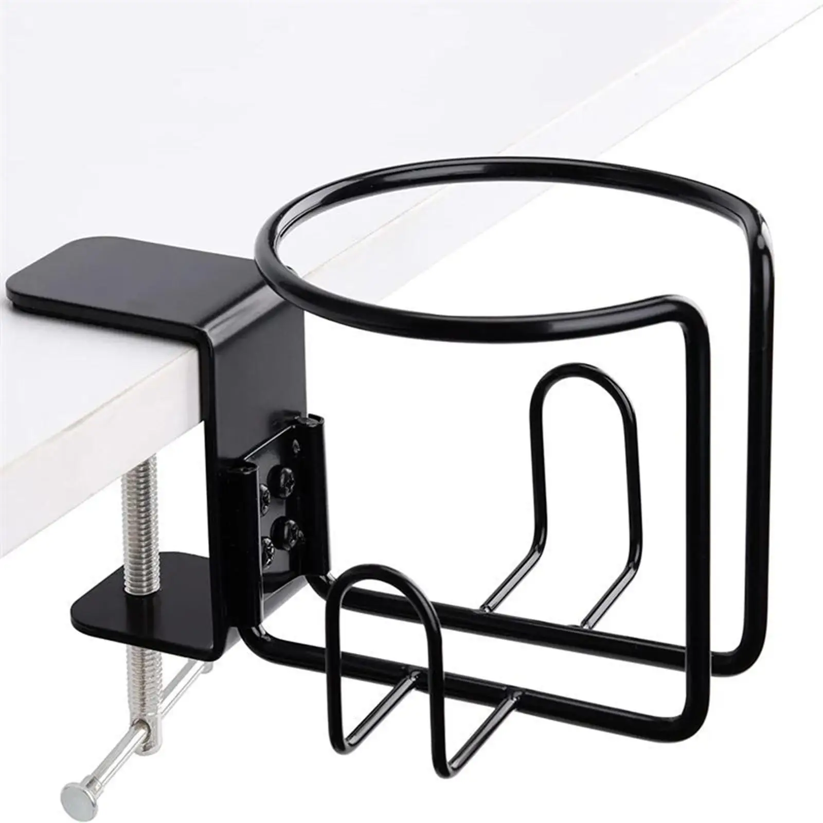 Anti Spill Cup Holder Office Supplies Metal Gaming Desk Accessories Horizontal or Vertical Mounts Water Bottle Holder
Anti Spill Cup Holder Office Supplies Metal Gaming Desk Accessories Horizontal or Vertical Mounts Water Bottle Holder