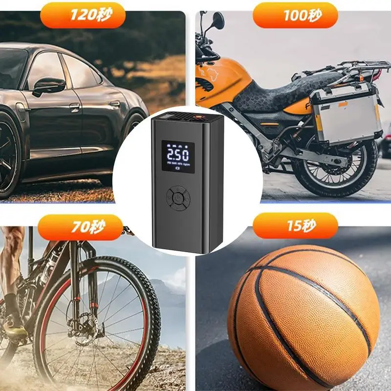 Automobile Digital Display Tire Inflator Portable 150 PSI Tire Air Compressor Handheld Wireless Digital Display Pump For Cars
Automobile Digital Display Tire Inflator Portable 150 PSI Tire Air Compressor Handheld Wireless Digital Display Pump For Cars