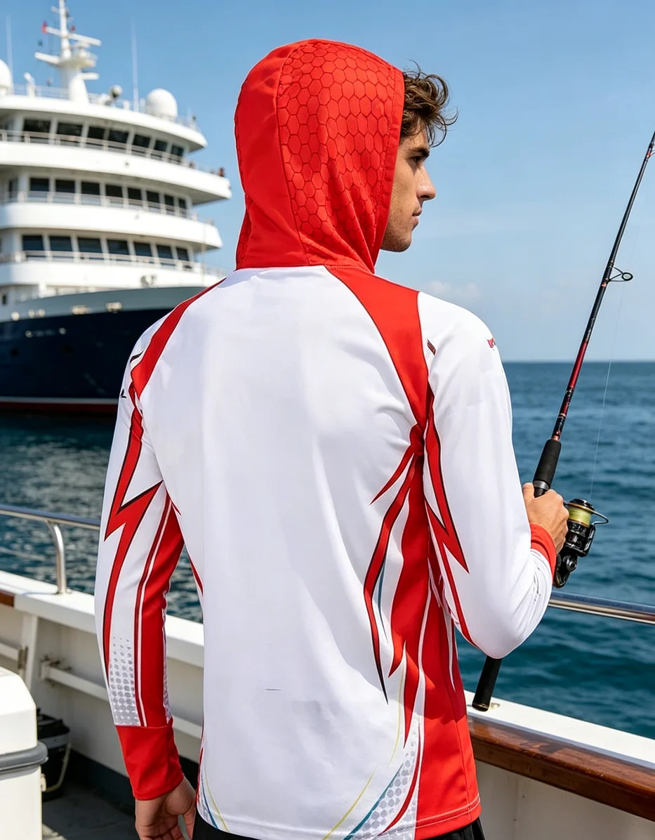 With Hood Custom Sublimation Printed Uv Protection Long Sleeve Men Fishing Hoodie Quick Dry Fishing Shirts
With Hood Custom Sublimation Printed Uv Protection Long Sleeve Men Fishing Hoodie Quick Dry Fishing Shirts