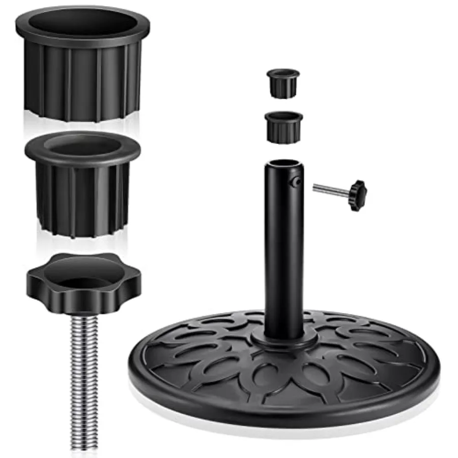 3 Pcs Patio Umbrella Base Hole Ring Cover and Cap Umbrella Stand Replacement Screw Part with M8 Thread Hand Knob Threaded Plast
3 Pcs Patio Umbrella Base Hole Ring Cover and Cap Umbrella Stand Replacement Screw Part with M8 Thread Hand Knob Threaded Plast