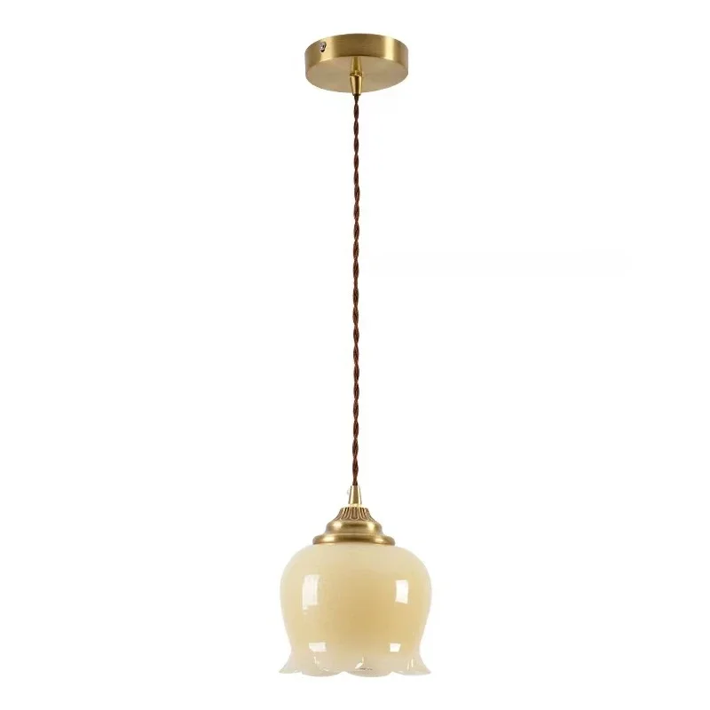 French lily of the valley Flower Shape Resin Lampshade Pendant Light Home Dining Table Bedroom Bedside Hanging Lamp Retro Brass
French lily of the valley Flower Shape Resin Lampshade Pendant Light Home Dining Table Bedroom Bedside Hanging Lamp Retro Brass