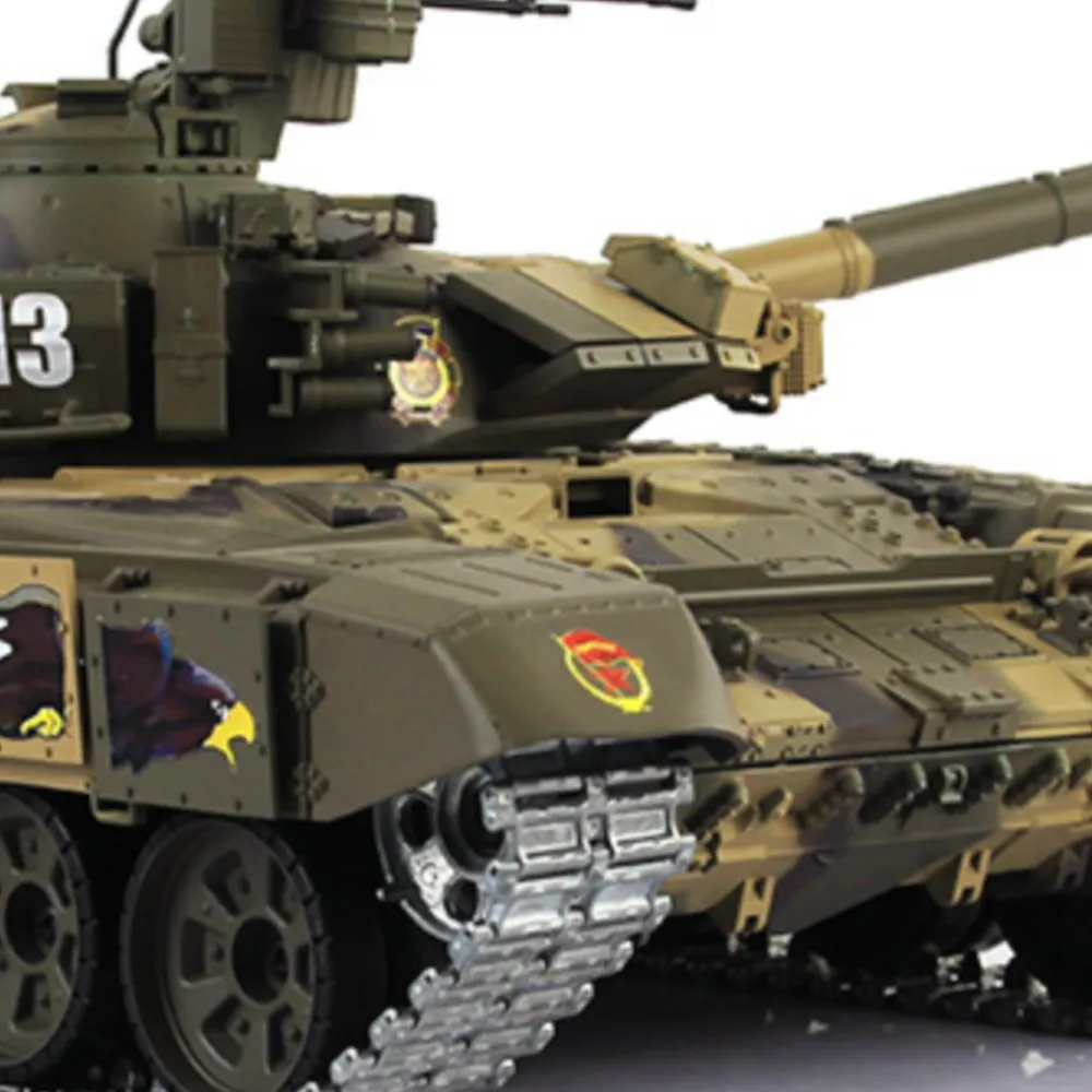 HENG LONG RC Tank 1/16 7.0 Customized Russia T90 3938 360° Turret Metal Tracks Radio Control Panzer Vehicle Hobby Model Toys
HENG LONG RC Tank 1/16 7.0 Customized Russia T90 3938 360° Turret Metal Tracks Radio Control Panzer Vehicle Hobby Model Toys
