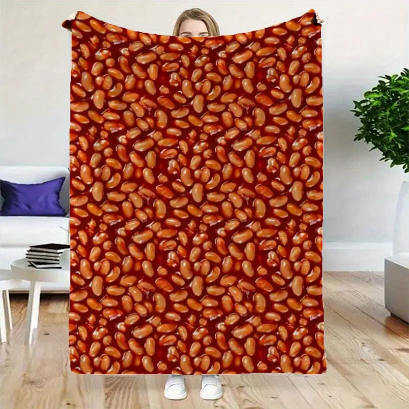 Contemporary Tomato & Kidney Bean Print Flannel Fleece Blanket - Soft, Warm, All-Season Multipurpose Nap & Throw
Contemporary Tomato & Kidney Bean Print Flannel Fleece Blanket - Soft, Warm, All-Season Multipurpose Nap & Throw