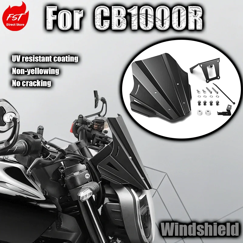 Для мотоцикла CB1000R: алюминиевый дефлектор ветрового стекла
Для мотоцикла CB1000R: алюминиевый дефлектор ветрового стекла