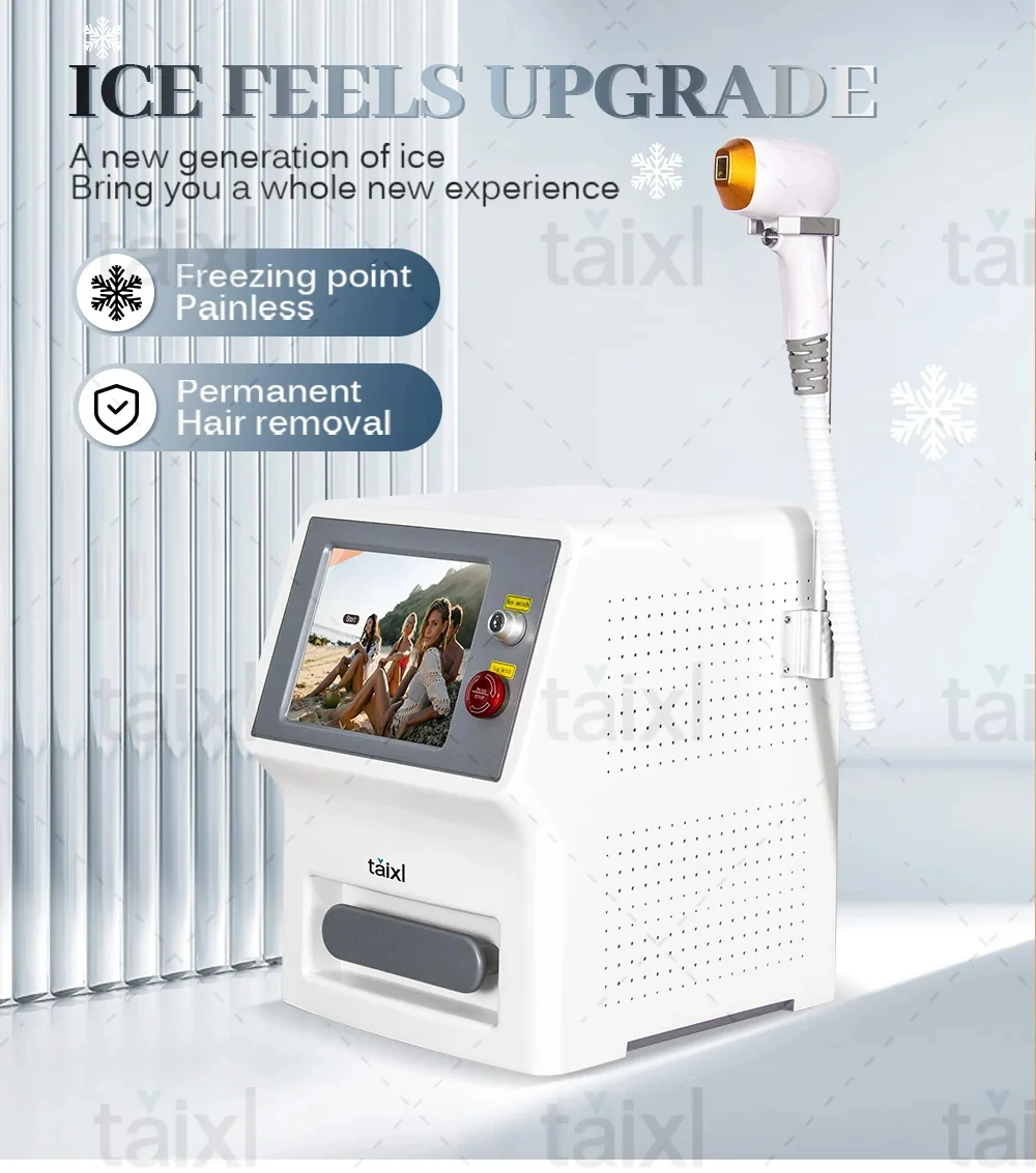 High-end Diode Laser Hair Removal Machine 3 Wavelength 755 1064 808nm Laser Ice Platinum Permanent Painless Hair Removal 2
High-end Diode Laser Hair Removal Machine 3 Wavelength 755 1064 808nm Laser Ice Platinum Permanent Painless Hair Removal 2