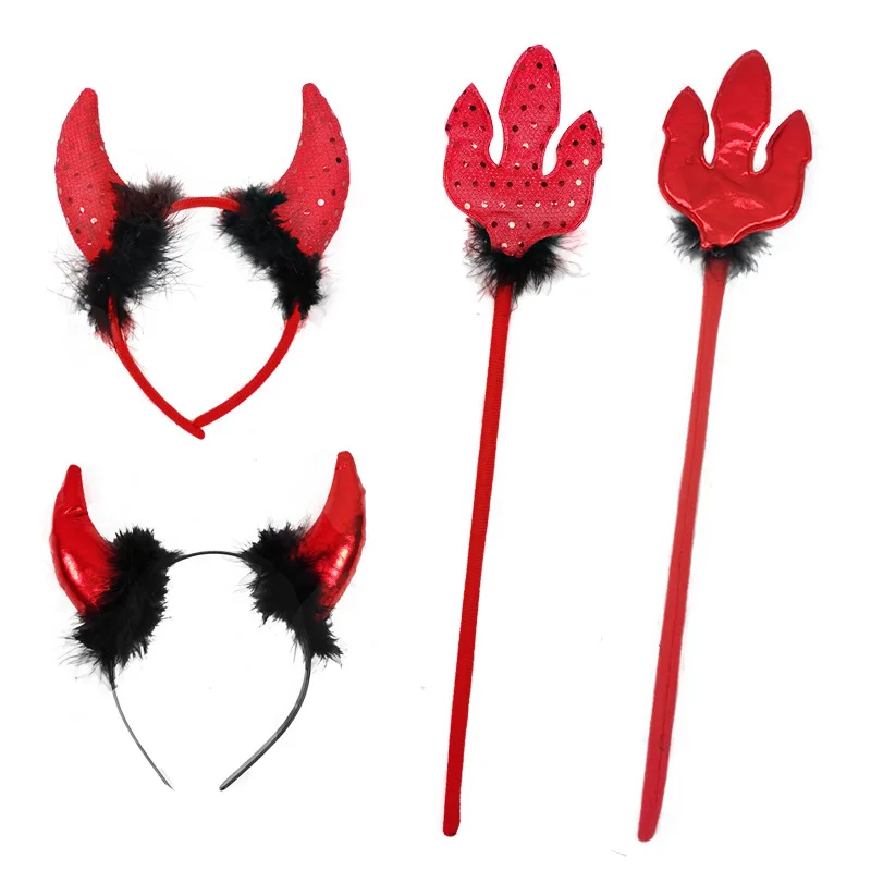 10pcs Red Devil Horns Headband Set Costume Accessories Fancy Cosplay Outfit for Women Men and Kids Christmas
10pcs Red Devil Horns Headband Set Costume Accessories Fancy Cosplay Outfit for Women Men and Kids Christmas