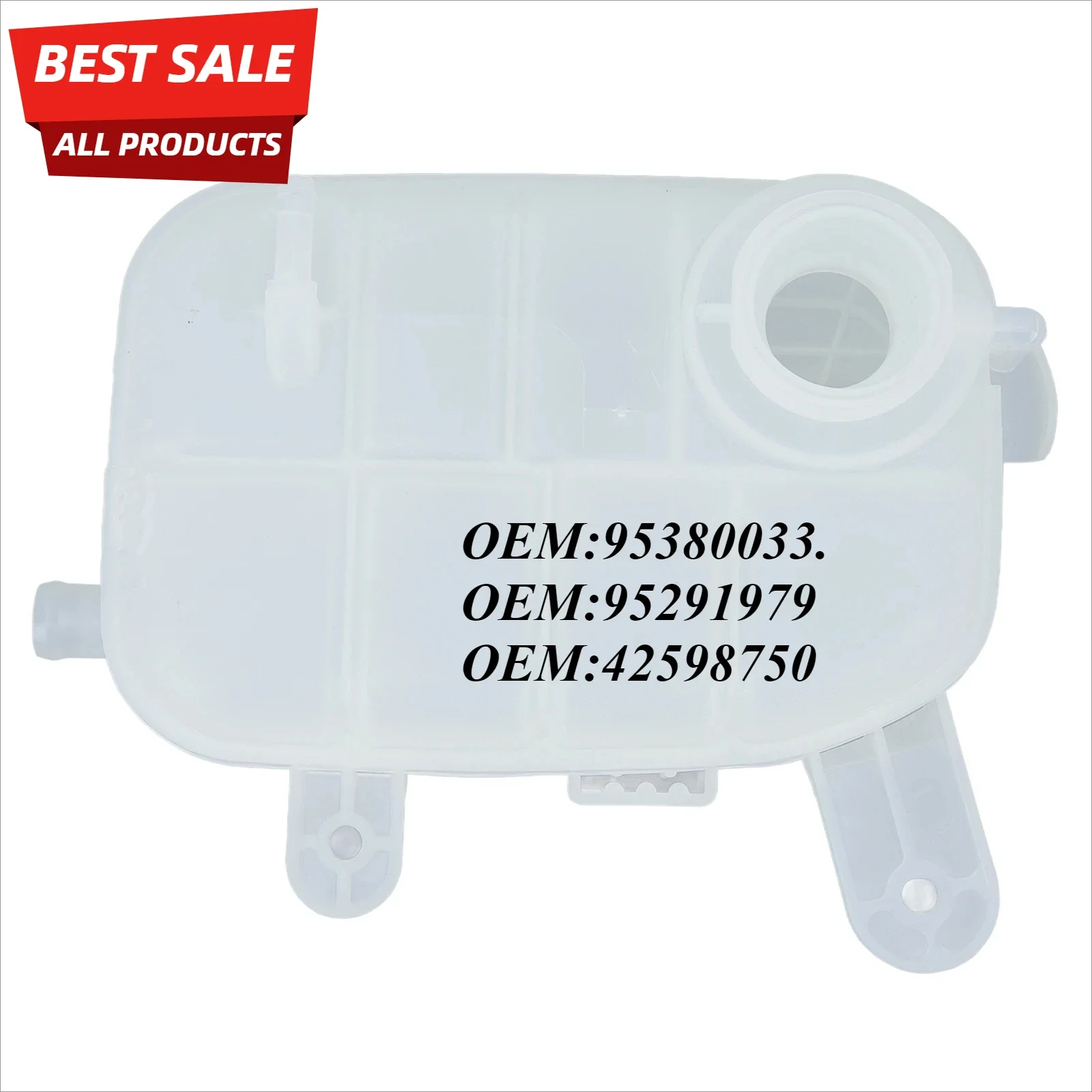 95380033 Coolant Radiator Expansion Tank Abrasion Resistant High Temp Resistant OEM Design ABS Plastic for Mokka
95380033 Coolant Radiator Expansion Tank Abrasion Resistant High Temp Resistant OEM Design ABS Plastic for Mokka