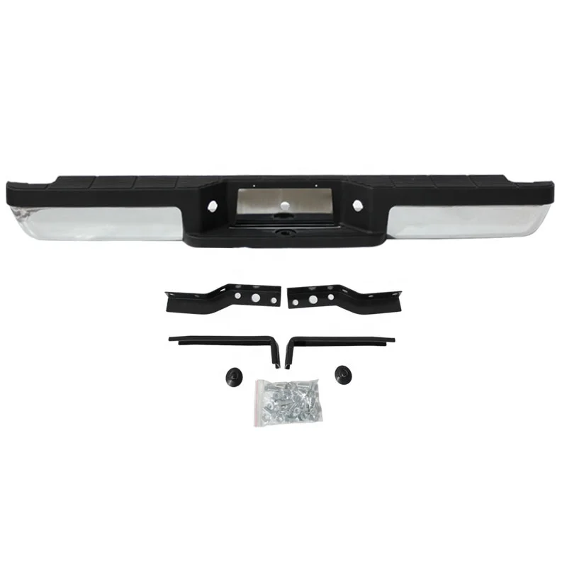 NEW Chrome - Complete Steel Rear Step Bumper Assembly For 1993-2011 Ford Ranger
NEW Chrome - Complete Steel Rear Step Bumper Assembly For 1993-2011 Ford Ranger