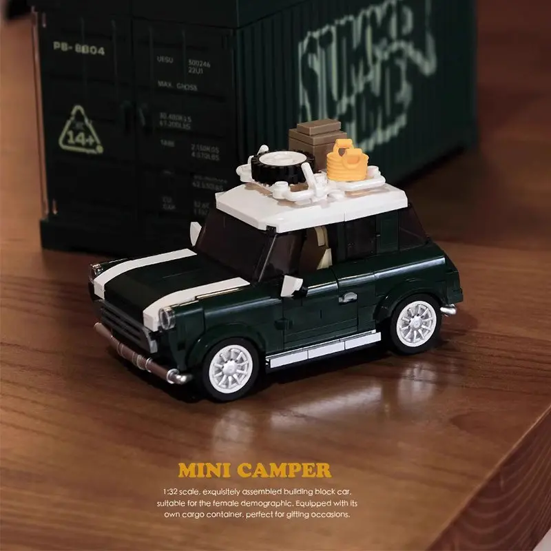 Pinbo PB8804 MINI Cooper Camper Van Building Set – 356 PCS Classic Car Model with Container Display Box, STEM DIY Toy Gift for
Pinbo PB8804 MINI Cooper Camper Van Building Set – 356 PCS Classic Car Model with Container Display Box, STEM DIY Toy Gift for