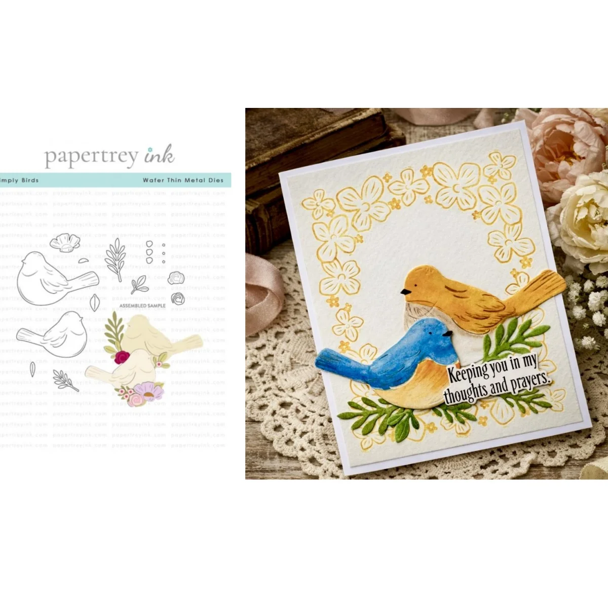Simply Birds Metal Cutting Dies Stamps for DIY Making Card Scrapbook Embossed Paper Album Craft Supplies Template Decoration
Simply Birds Metal Cutting Dies Stamps for DIY Making Card Scrapbook Embossed Paper Album Craft Supplies Template Decoration