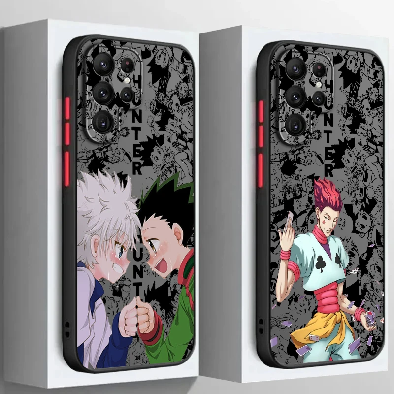 Hunter X Hunter Anime Art Frosted Translucent For Samsung Galaxy S24 S23 S22 S21 S20 FE S10 S9 S8 Plus Ultra Pro 5G Back
Hunter X Hunter Anime Art Frosted Translucent For Samsung Galaxy S24 S23 S22 S21 S20 FE S10 S9 S8 Plus Ultra Pro 5G Back