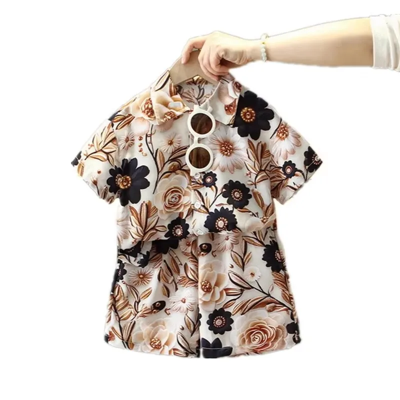 Летний комплект одежды для мальчиков, детские рубашки с 3D принтом цветов + шорты, костюм из 2 предметов, модный комплект для подростков, детская стильная уличная одежда, От 2 до 11 лет
Летний комплект одежды для мальчиков, детские рубашки с 3D принтом цветов + шорты, костюм из 2 предметов, модный комплект для подростков, детская стильная уличная одежда, От 2 до 11 лет