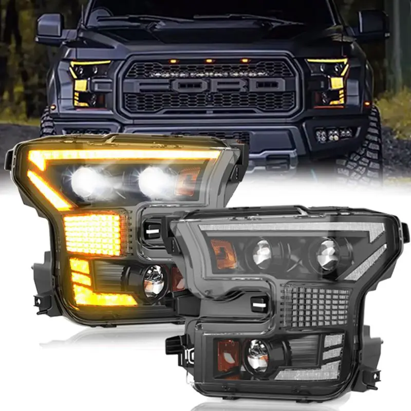 Супер яркая светодиодная фара F150 15-17 для Ford F150 Ford F150 Pickup 2015-2017 гг.
Супер яркая светодиодная фара F150 15-17 для Ford F150 Ford F150 Pickup 2015-2017 гг.