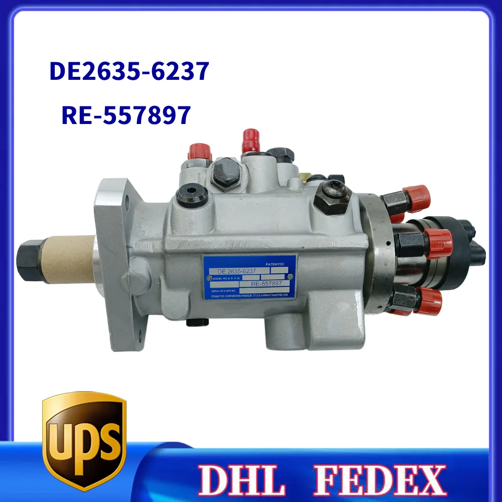 Diesel Fuel Pump DE2635-6237 RE-557897 for STANA-DYNE Fuel Injection Pump
Diesel Fuel Pump DE2635-6237 RE-557897 for STANA-DYNE Fuel Injection Pump