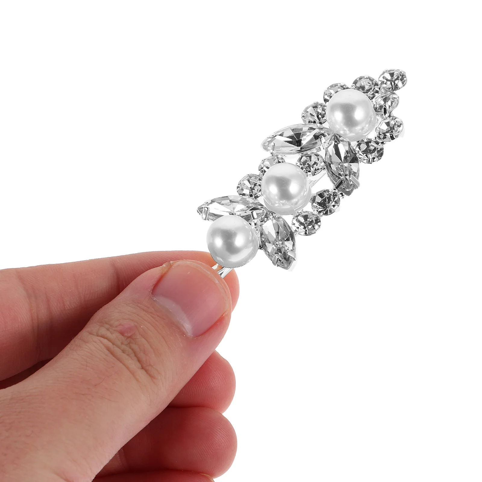 Pearl Hair Clips Elegant Bride Accessories Rhinestone Barrette Women Pearl Single Lolita Girls Fashion
Pearl Hair Clips Elegant Bride Accessories Rhinestone Barrette Women Pearl Single Lolita Girls Fashion