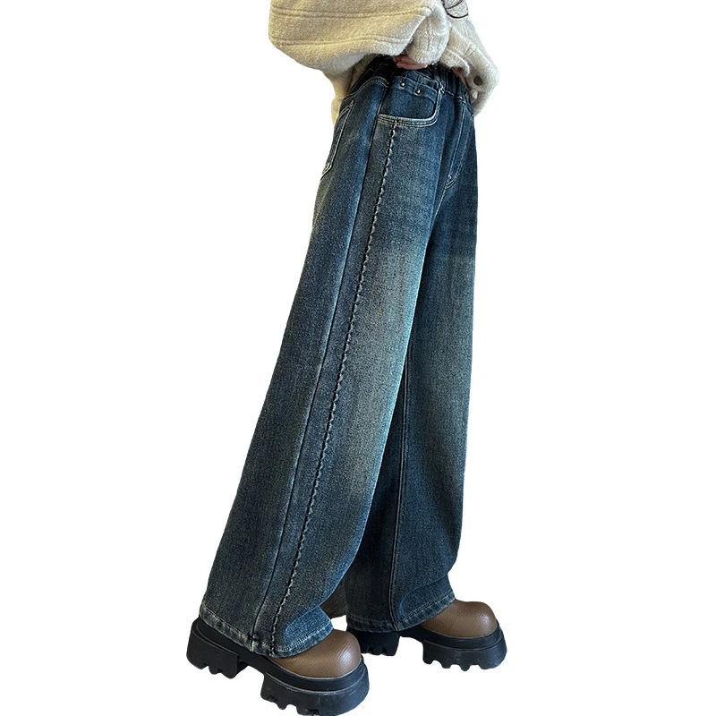 Girls Fall Jeans 2026 New Casual Pants for Older Kids Comfortable Trousers for Children Daily Wear Denim Bottoms
Girls Fall Jeans 2026 New Casual Pants for Older Kids Comfortable Trousers for Children Daily Wear Denim Bottoms