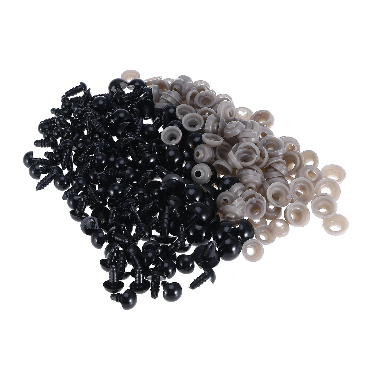 142PCS DIY Use Round Boxed Handmade Plastic Plush Toy Eye Nose Accessories(Black) Round plastic Eyes toy plastic eye
142PCS DIY Use Round Boxed Handmade Plastic Plush Toy Eye Nose Accessories(Black) Round plastic Eyes toy plastic eye