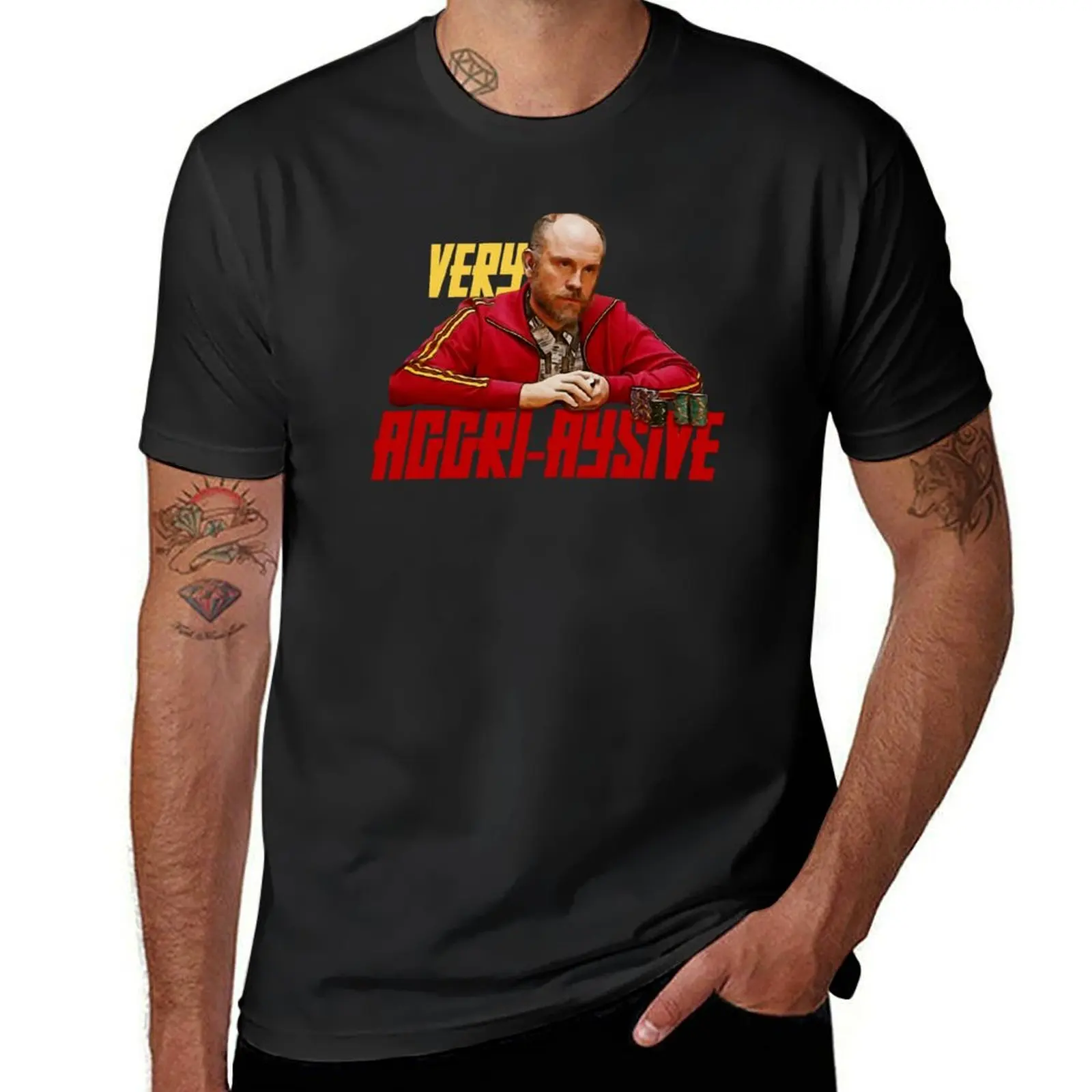 Teddy Kgb Very Aggri Aysive Movie Humor John Malkovich Last Rounders Poker T-Shirt Short sleeve tee tshirts for men
Teddy Kgb Very Aggri Aysive Movie Humor John Malkovich Last Rounders Poker T-Shirt Short sleeve tee tshirts for men