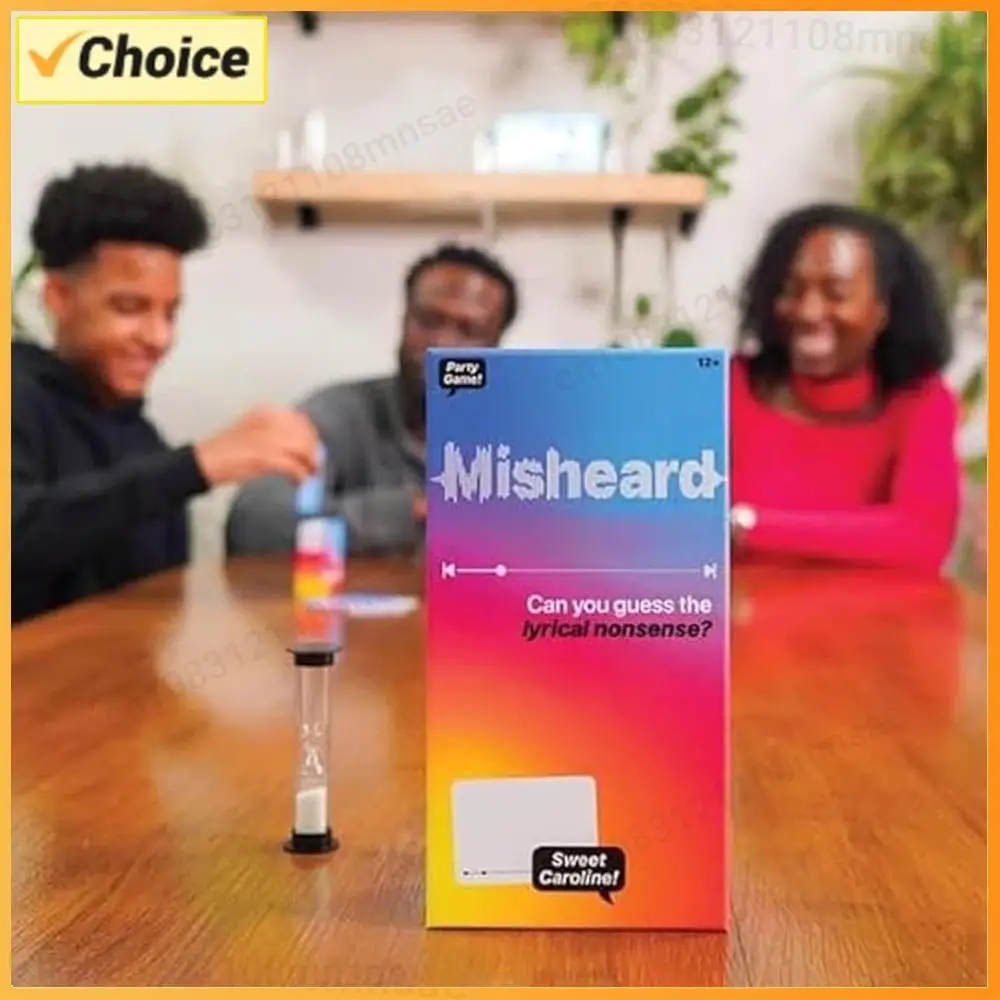Карты для музыкальных игр с 500 лирическими карточками Nonsense, музыкальная игра Misheard, игра для ночной вечеринки для развлечений на вечеринке в караоке 
Карты для музыкальных игр с 500 лирическими карточками Nonsense, музыкальная игра Misheard, игра для ночной вечеринки для развлечений на вечеринке в караоке