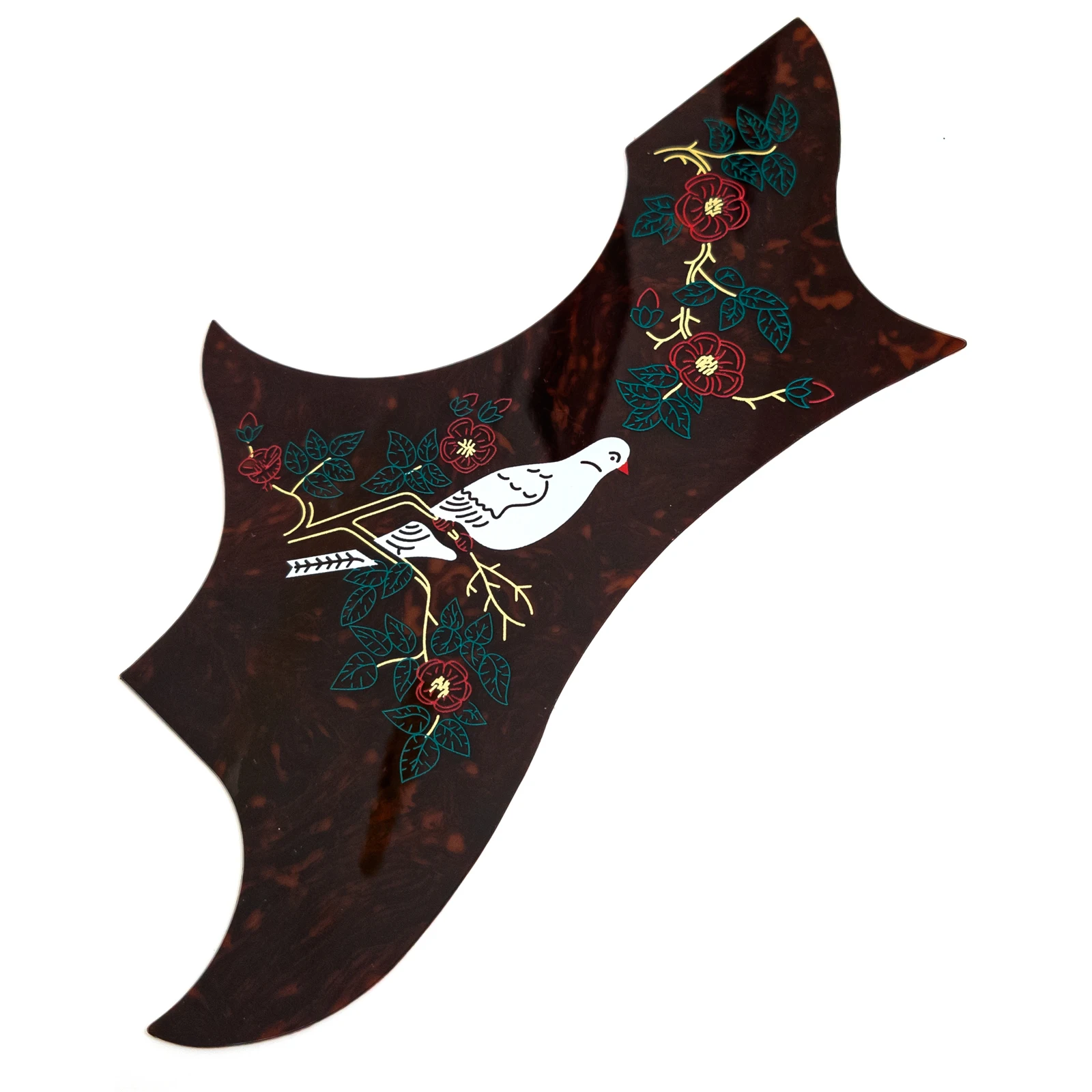 Dove Acoustic Guitar Pickguard Self-Adhesive Scratch Plate, Fits 38"–41" Folk Guitar
Dove Acoustic Guitar Pickguard Self-Adhesive Scratch Plate, Fits 38"–41" Folk Guitar
