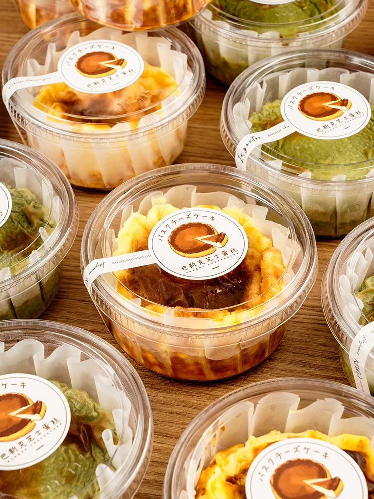 Transparent Baking Cake Paaging Box Set of 6 Pastry Cutting Blos Small Cheesecake Baking Paper Sweet Dert Paaging
Transparent Baking Cake Paaging Box Set of 6 Pastry Cutting Blos Small Cheesecake Baking Paper Sweet Dert Paaging