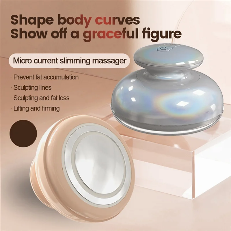 Body Shaping Massager USB Charging LED Heat Therapy Cellulite Reduction Effective Weight Loss Body Instrument Durable (Silver)
Body Shaping Massager USB Charging LED Heat Therapy Cellulite Reduction Effective Weight Loss Body Instrument Durable (Silver)