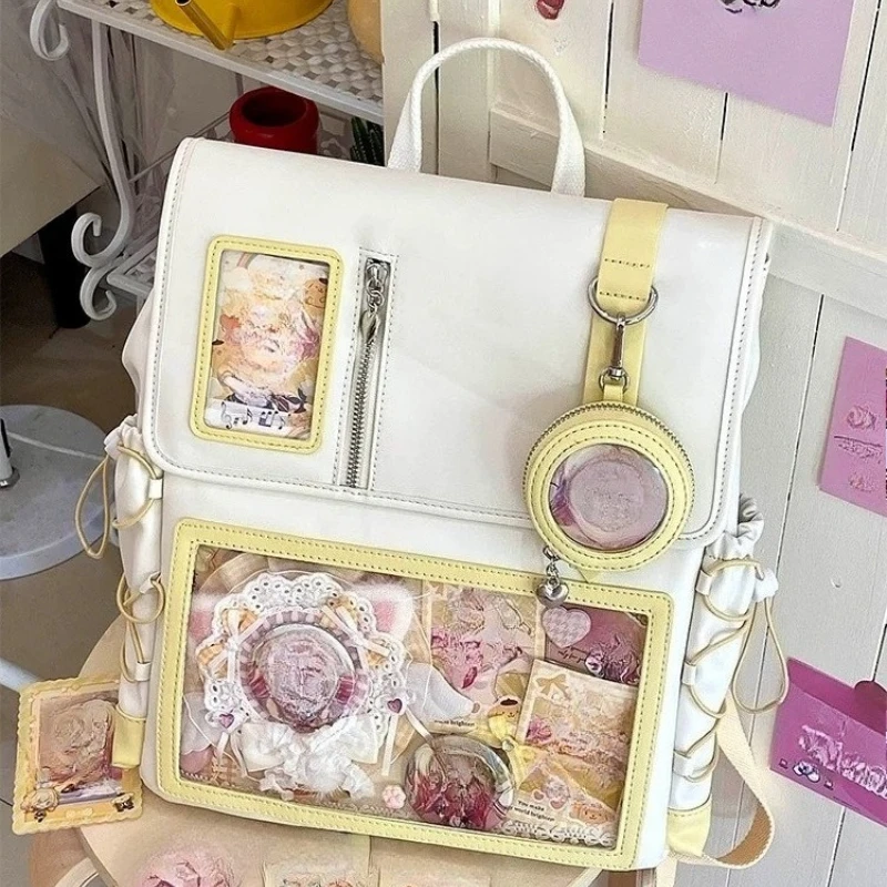 Japanese Niche Design with A Sweet and Cute Taste This Backpack Is A Versatile Backpack for Daily Use By Students
Japanese Niche Design with A Sweet and Cute Taste This Backpack Is A Versatile Backpack for Daily Use By Students