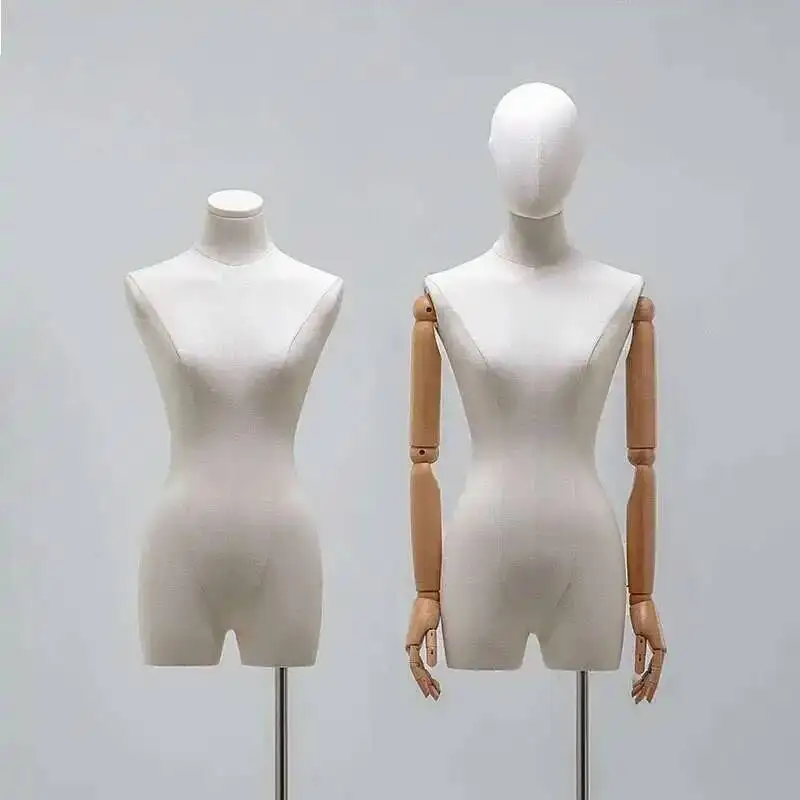 Display Half-length Metal Mannequin for Base Women's Commercial Clothing Store Window Korean Stand Mannequins with Model Props M
Display Half-length Metal Mannequin for Base Women's Commercial Clothing Store Window Korean Stand Mannequins with Model Props M