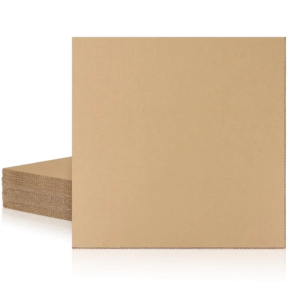 25 Pack Corrugated Cardboard Sheets 12x12, Flat Corrugated Cardboard Inserts for vinyl record mailers, Packing, Shipping,
25 Pack Corrugated Cardboard Sheets 12x12, Flat Corrugated Cardboard Inserts for vinyl record mailers, Packing, Shipping,
