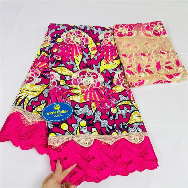 7-ярдовая африканская восковая парча, кружевная ткань высокого качества, 100% хлопок, Анкара, восковая атласная кружевная ткань с принтом для женских вечерних платьев KL2
7-ярдовая африканская восковая парча, кружевная ткань высокого качества, 100% хлопок, Анкара, восковая атласная кружевная ткань с принтом для женских вечерних платьев KL2