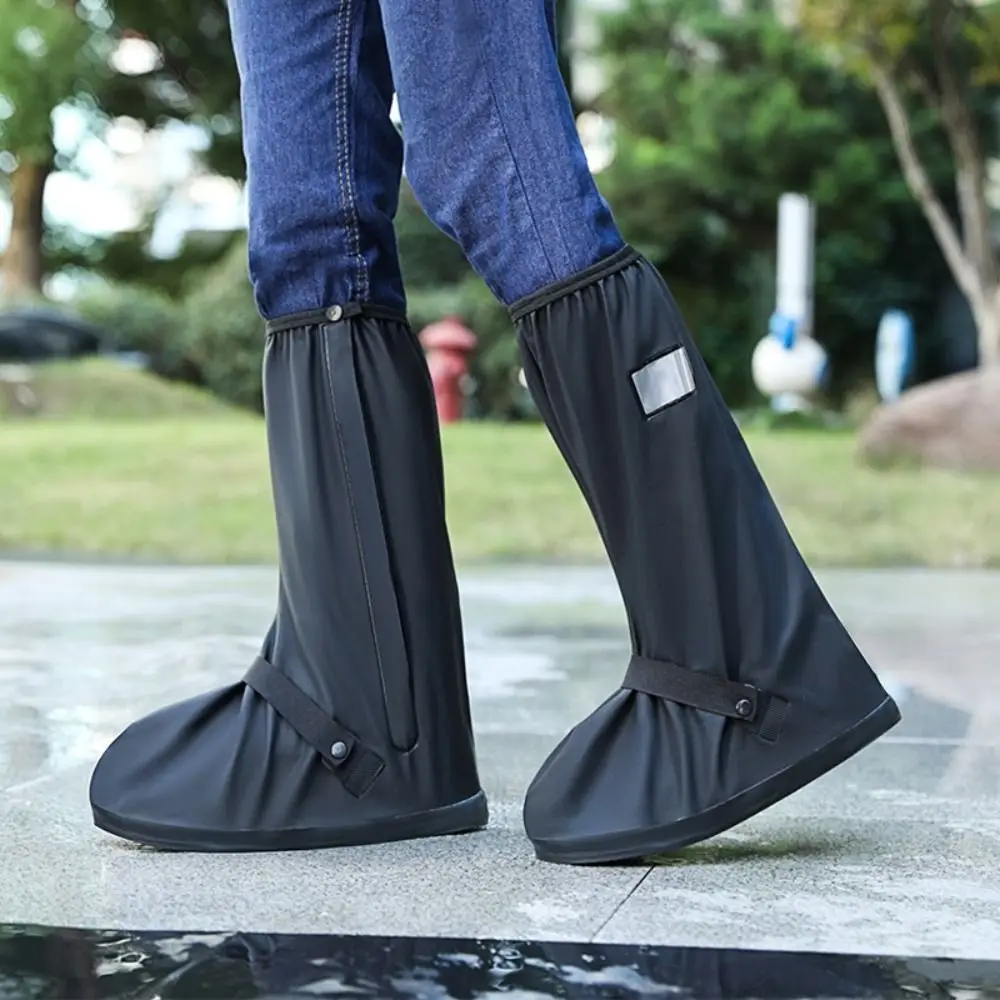 Waterproof Rain Boot Shoe Covers Non-slip Mud Reflective Shoes Dust Covers Adjustable High Top High Tube Rain Boots Set Cycling
Waterproof Rain Boot Shoe Covers Non-slip Mud Reflective Shoes Dust Covers Adjustable High Top High Tube Rain Boots Set Cycling