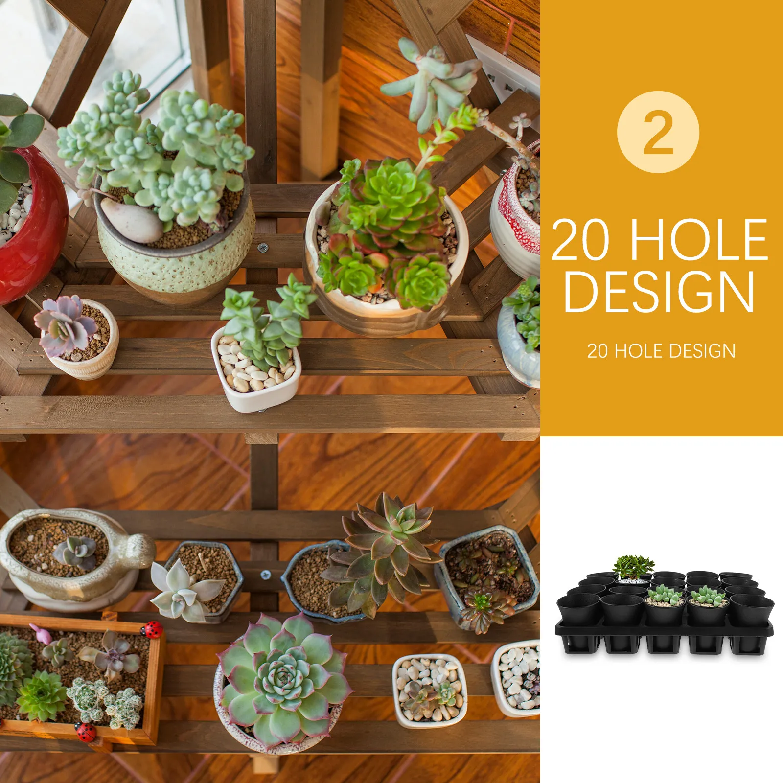 1Set Plastic Succulent Nursery Pots with Tray Reusable Washable Starter Planter for Flower Seed Germination Garden Planting
1Set Plastic Succulent Nursery Pots with Tray Reusable Washable Starter Planter for Flower Seed Germination Garden Planting
