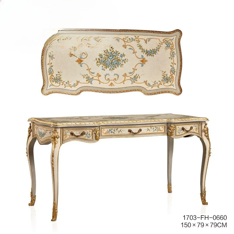 Mahogany Dresser French Beige Bottom Rose Book Table and Chair Versatile Combination Furniture
Mahogany Dresser French Beige Bottom Rose Book Table and Chair Versatile Combination Furniture