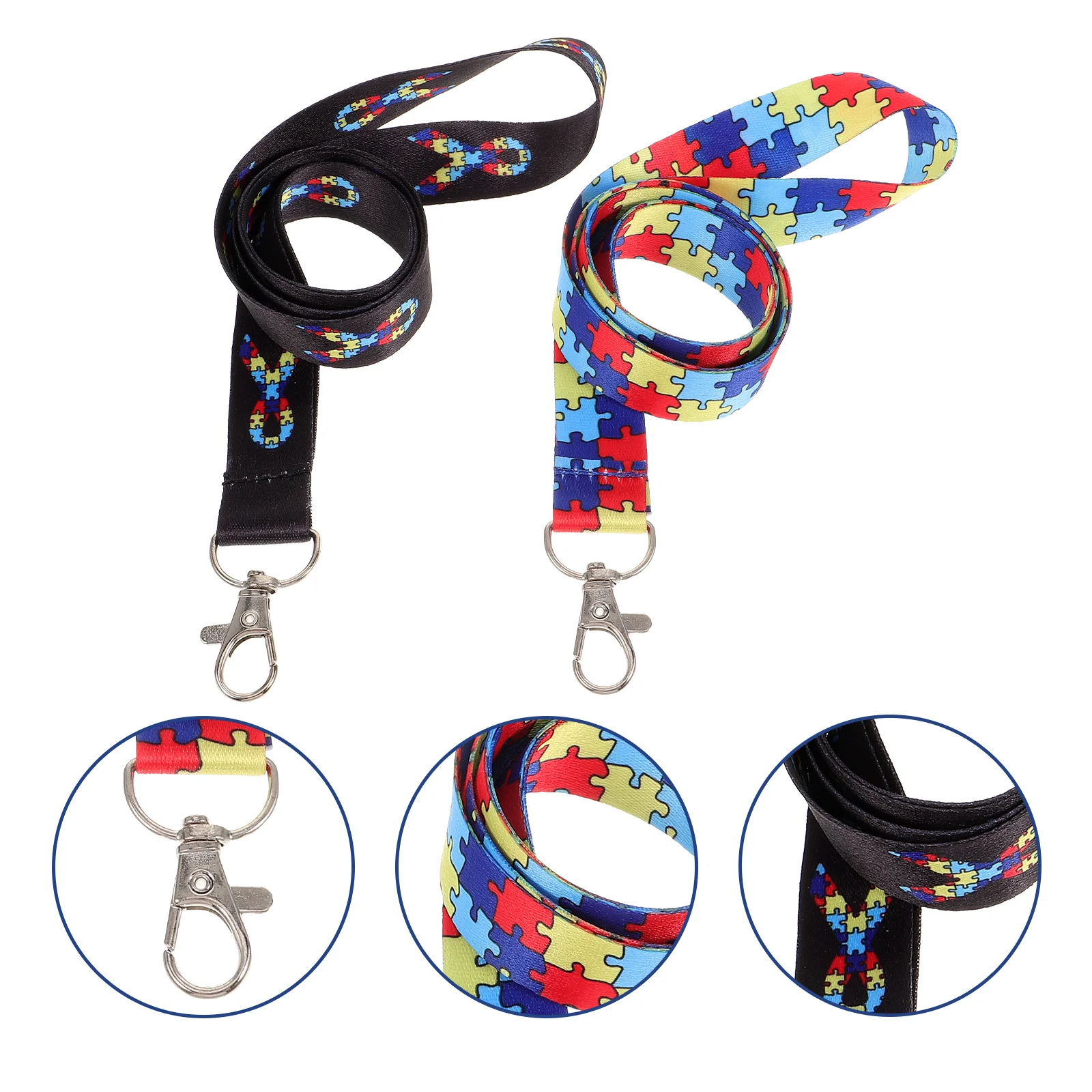 2Pcs Badge Lanyard Neck Strap for Id Cards Heavy Duty Nylon Lanyards for Men Women Convenient Retractable Card Holder Outdoor
2Pcs Badge Lanyard Neck Strap for Id Cards Heavy Duty Nylon Lanyards for Men Women Convenient Retractable Card Holder Outdoor