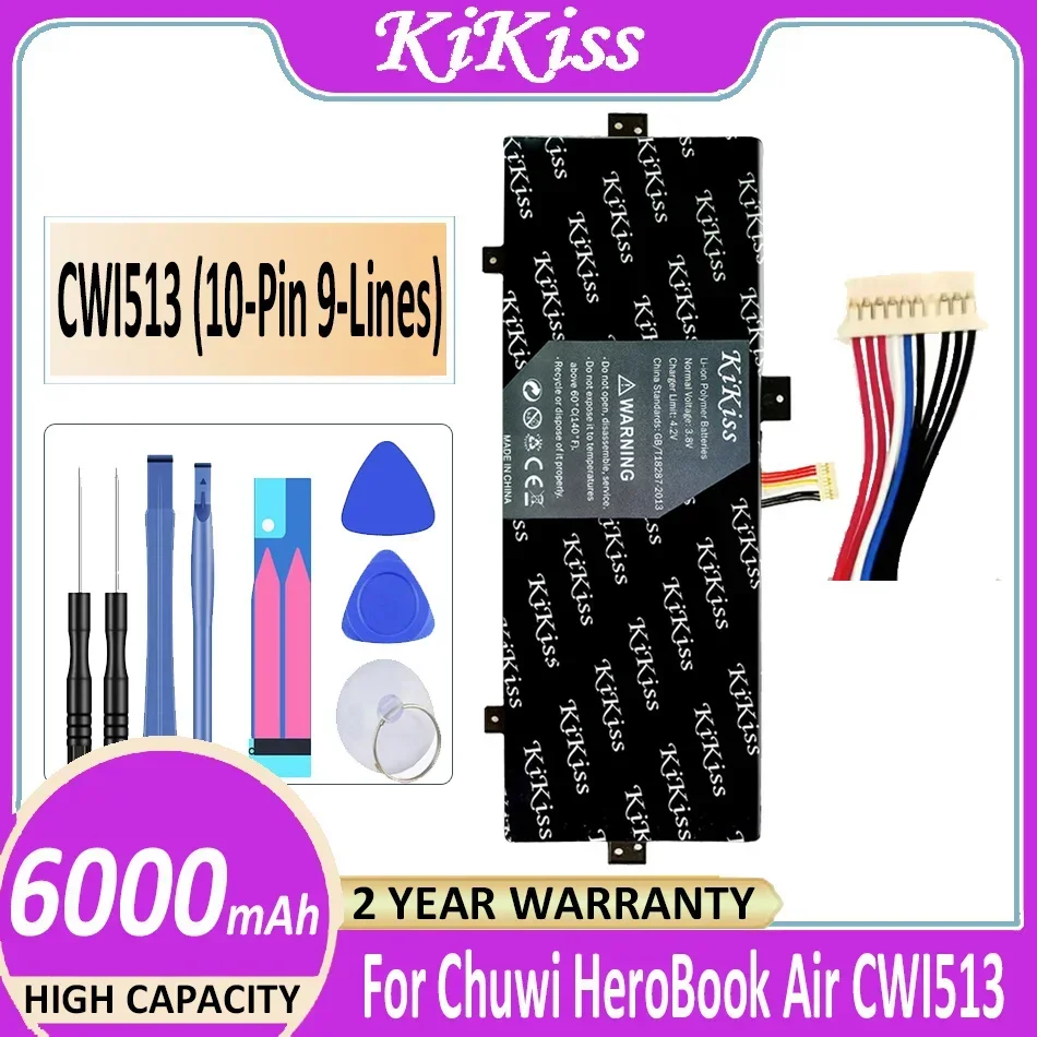 Для Chuwi HeroBook Air CWI513 11,6-дюймовый MB 2455012 НВ- 3492107 -2С 3791229 C H- 3585229 Аккумулятор для ноутбука P 6000 мАч
Для Chuwi HeroBook Air CWI513 11,6-дюймовый MB 2455012 НВ- 3492107 -2С 3791229 C H- 3585229 Аккумулятор для ноутбука P 6000 мАч