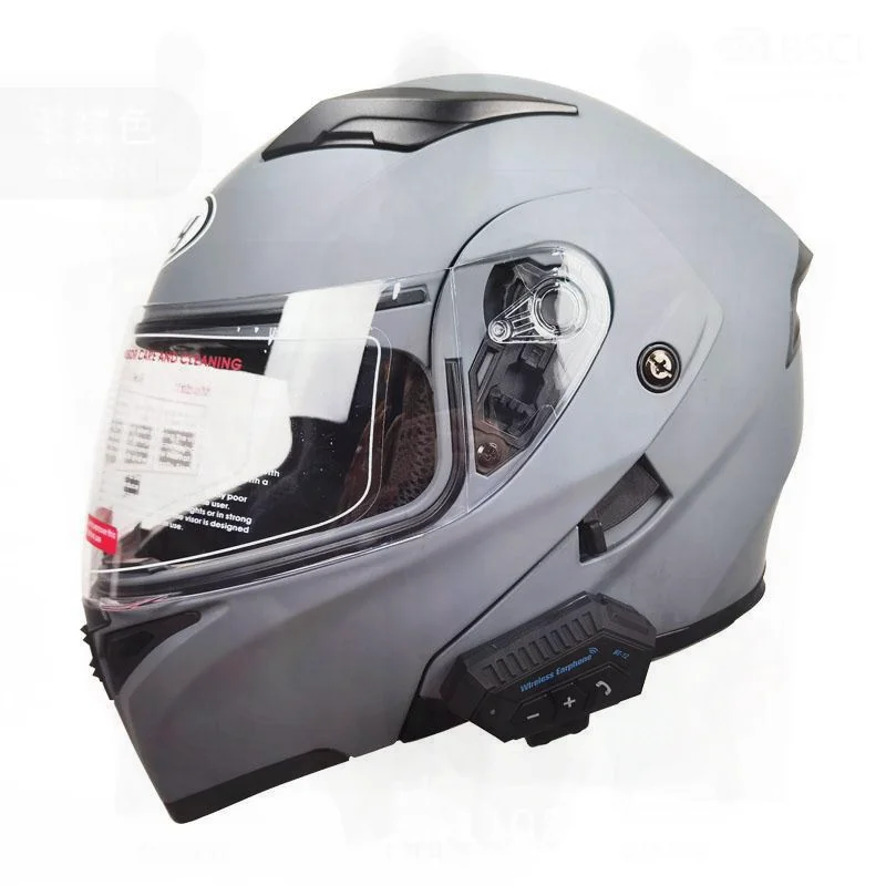 Electric Car Helmet Bluetooth Connectivity Full Face ABS Plastic Men's & Women's Warm Four Seasons Available in Multiple Colors
Electric Car Helmet Bluetooth Connectivity Full Face ABS Plastic Men's & Women's Warm Four Seasons Available in Multiple Colors