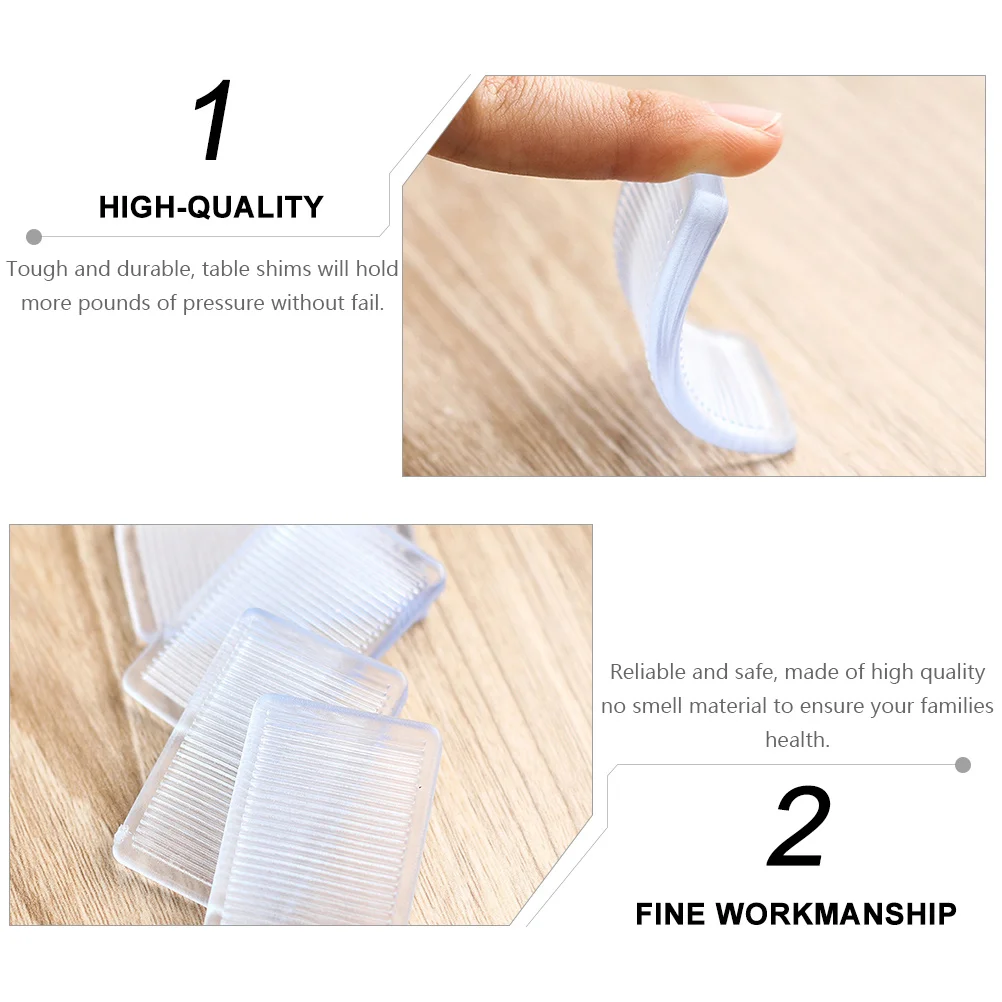 12 Pcs Furniture Wedge Shims Durable PVC Leveling Regulator Table Shims Non Soft Material Furniture Parts
12 Pcs Furniture Wedge Shims Durable PVC Leveling Regulator Table Shims Non Soft Material Furniture Parts