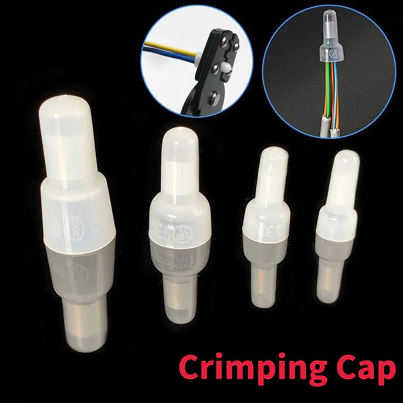 100Pcs CE2X Wire Crimp Connectors Electrical Wiring Terminal End Cap Connection Accessories for DIY Electrical Projects
100Pcs CE2X Wire Crimp Connectors Electrical Wiring Terminal End Cap Connection Accessories for DIY Electrical Projects