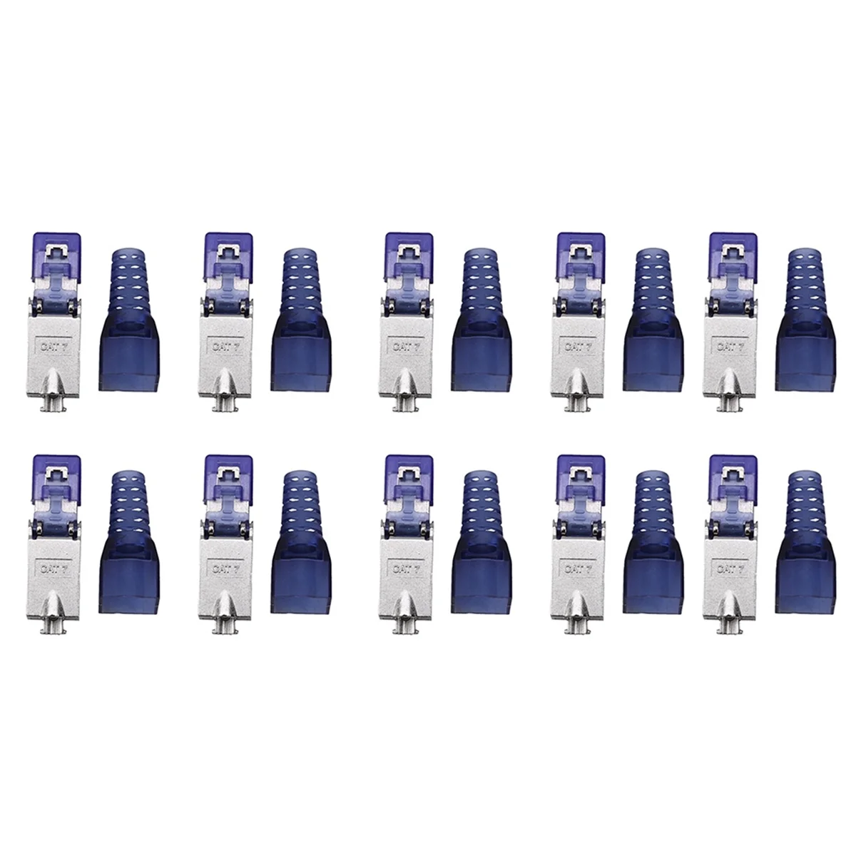 Ваш 10 шт. CAT7 разъем RJ45 без обжимного инструмента 23/24AWG экранированный сетевой кабель из цинкового сплава RJ45 разъем A
Ваш 10 шт. CAT7 разъем RJ45 без обжимного инструмента 23/24AWG экранированный сетевой кабель из цинкового сплава RJ45 разъем A