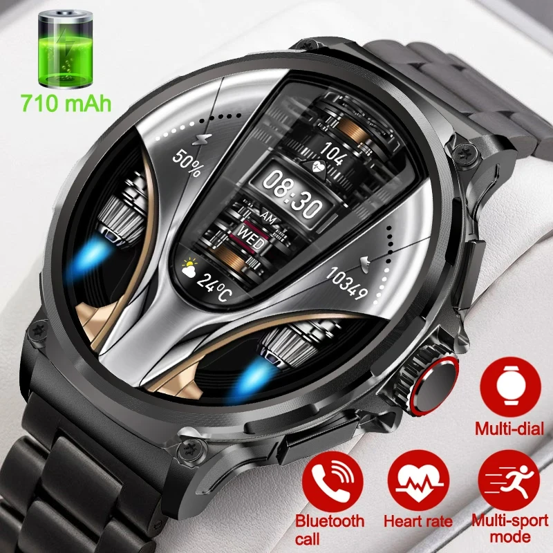 Smart Watch GPS NFC Smartwatch Men 360*360 1.85 "HD screen AMOLED Screen Heart Rate Monitor Bluetooth Call IP67 Waterproof Men
Smart Watch GPS NFC Smartwatch Men 360*360 1.85 "HD screen AMOLED Screen Heart Rate Monitor Bluetooth Call IP67 Waterproof Men