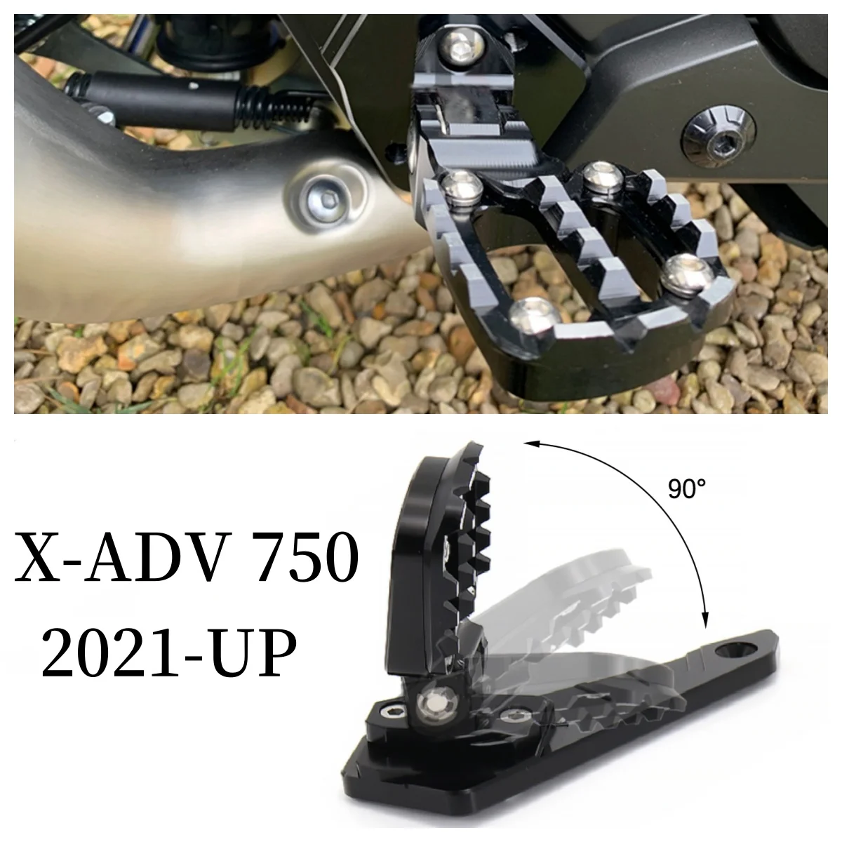 Motorcycle Accessories Foldable Foot Peg Footrest Aluminum Rear Passenger Footpeg For HONDA X-ADV 750 X ADV 750 XADV750 XADV 750
Motorcycle Accessories Foldable Foot Peg Footrest Aluminum Rear Passenger Footpeg For HONDA X-ADV 750 X ADV 750 XADV750 XADV 750
