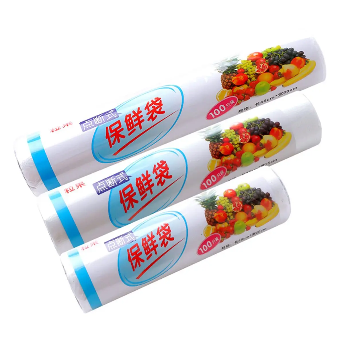 100 Pcs Food Grade PE Saver Bag Tearable Thick Vegetable Fruit Fresh Storage Refrigerator Bag Roll Household Tool
100 Pcs Food Grade PE Saver Bag Tearable Thick Vegetable Fruit Fresh Storage Refrigerator Bag Roll Household Tool
